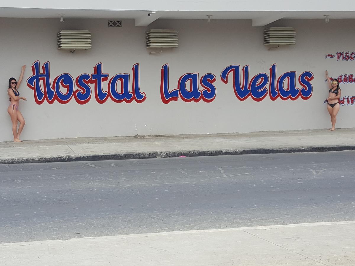 Hostal Las Velas Hotel มันตา ภายนอก รูปภาพ