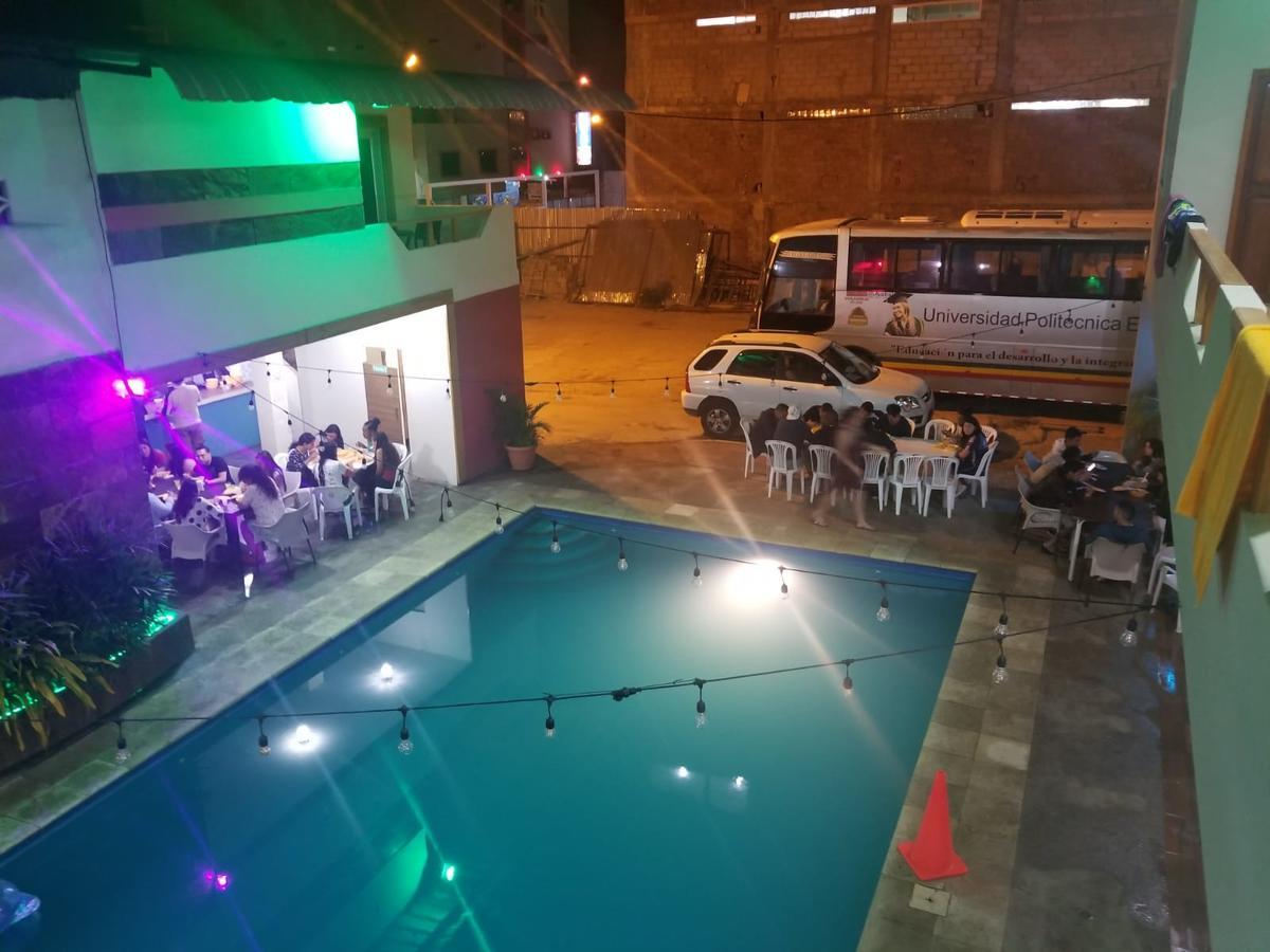 Hostal Las Velas Hotel มันตา ภายนอก รูปภาพ
