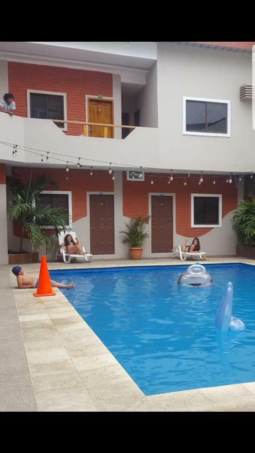 Hostal Las Velas Hotel มันตา ภายนอก รูปภาพ
